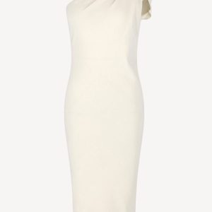 White off-shoulder dress